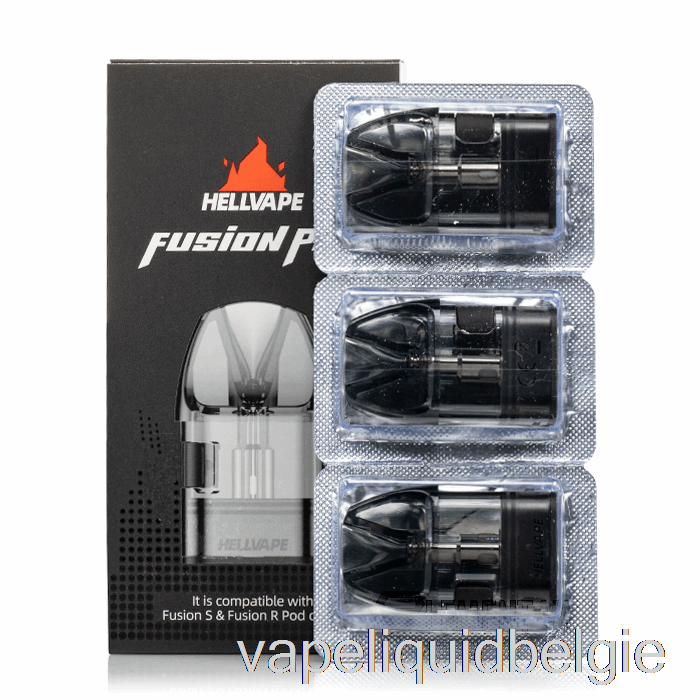 Vape Smaken Hellvape Fusion R Vervangende Pods 1.2ohm Meshed Pods